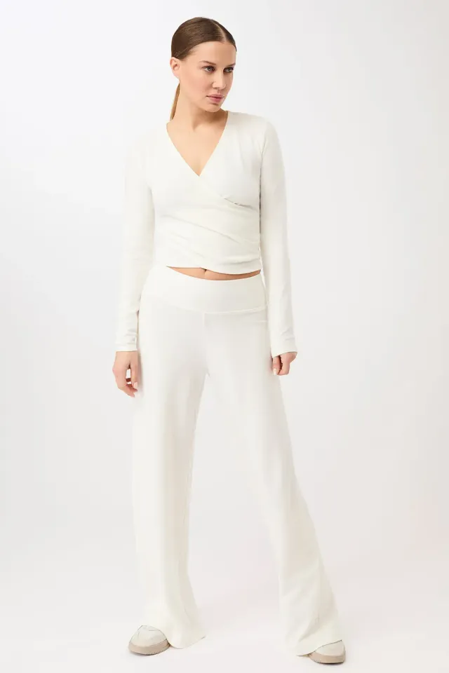 Mandala Ballett Wrap top cache-cœur