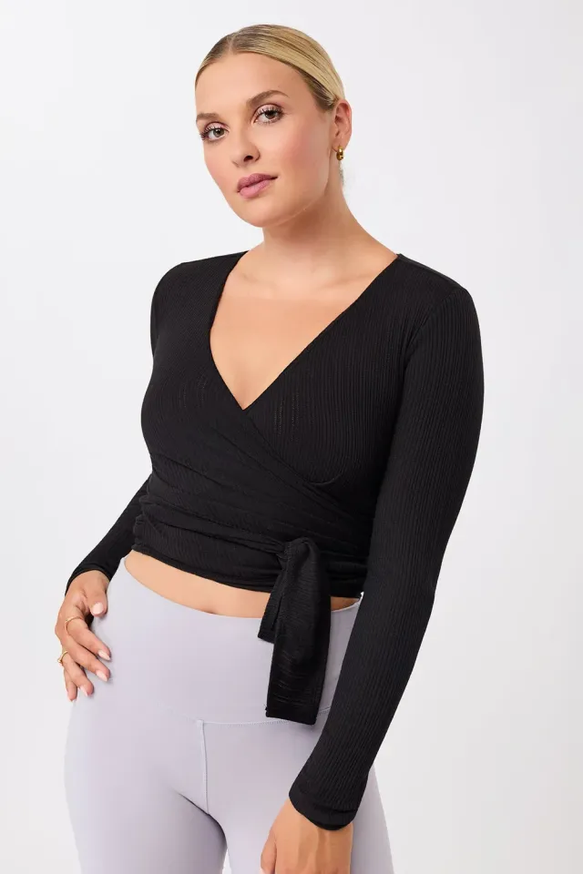 Mandala Ballet Wrap veste cache-cœur
