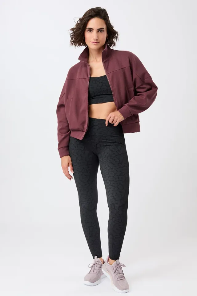 Mandala Blouson veste en coton bio