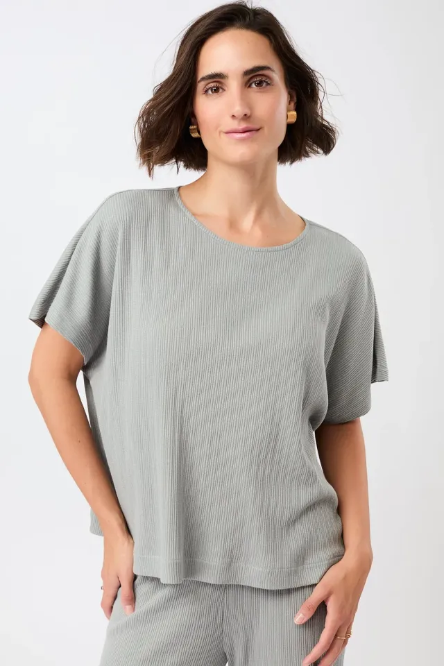 Mandala All Clear Shirt t-shirt pointelle lâche